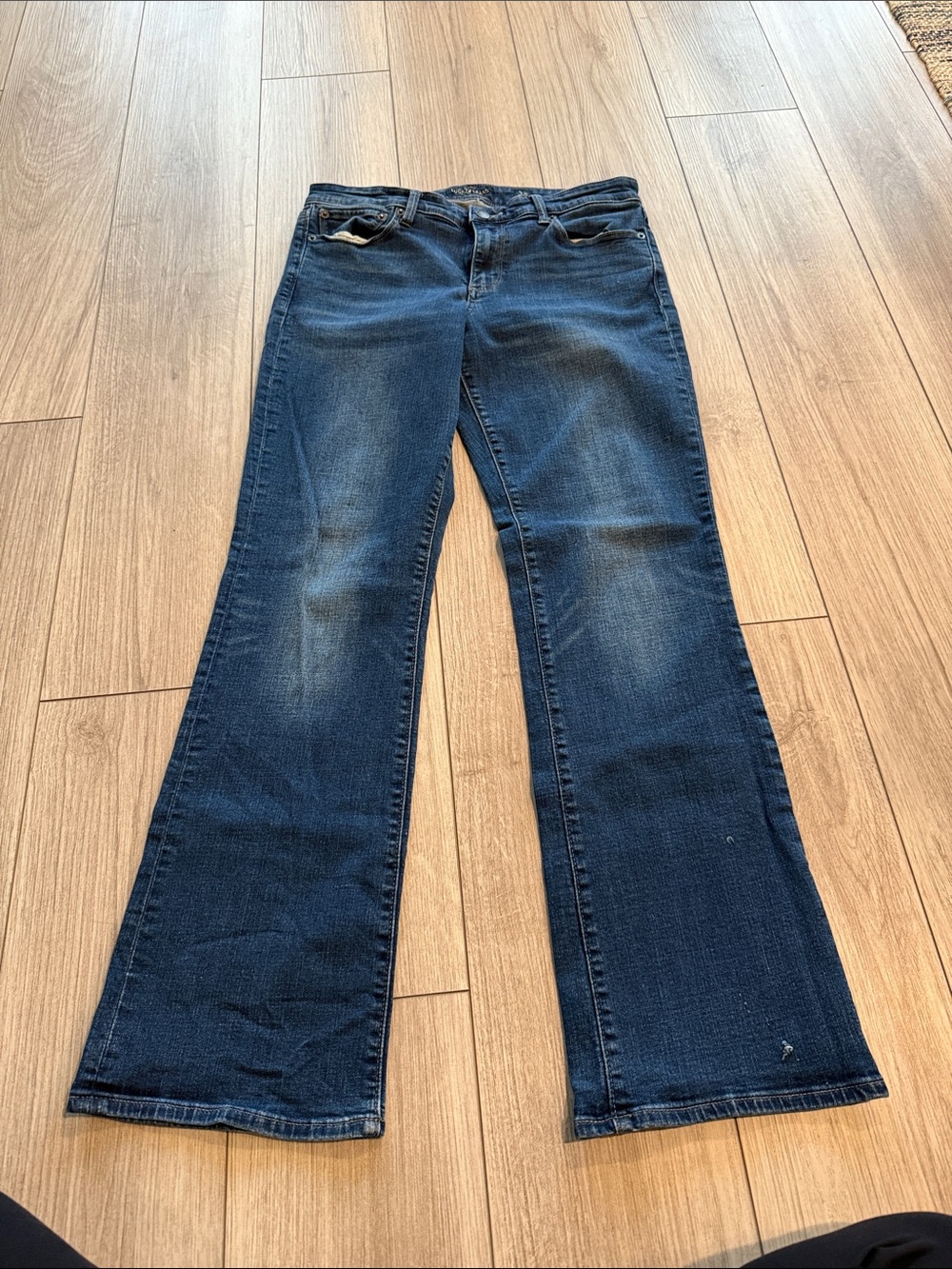Lucky Brand Women’s Dark Blue Sweet Bootcut Jeans Size 12